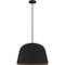 Quoizel Tamara Pendant 4 Lights Matte Black TMR2820MBK - alternate 2